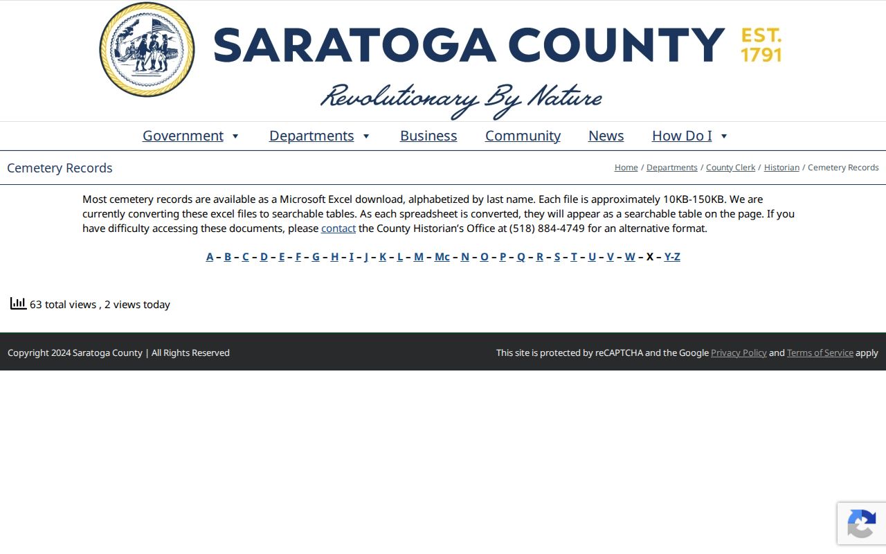 Clifton Park previous residents cemetery-record research through Saratoga County Historian